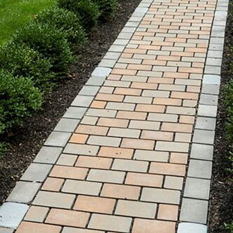 sailor border pattern walkway example