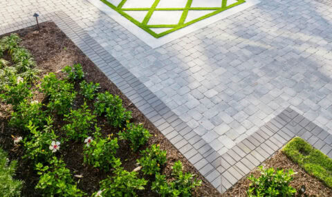 soldier border driveway example