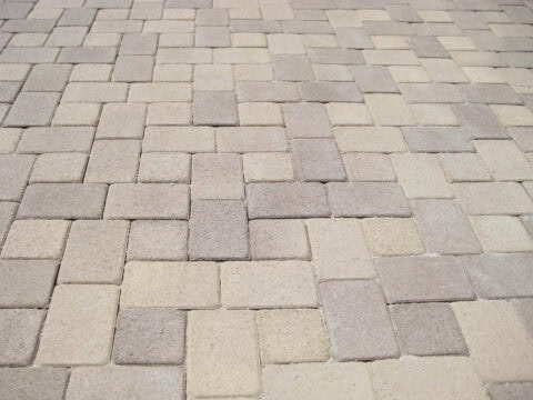 two piece cobble pattern sample