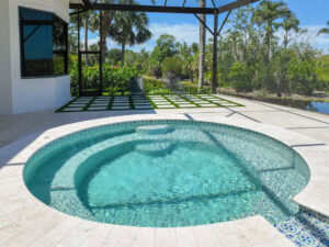 naples pool deck by accurate pavers