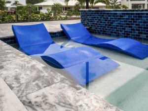 marble pool deck