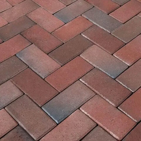 clay brick paver