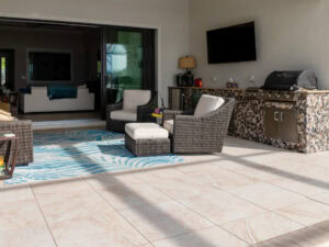 porcelain pavers pool deck