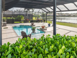 pool deck renovation by accurate pavers