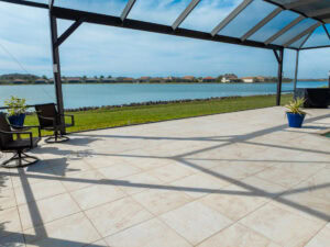 porcelain pool deck renovation