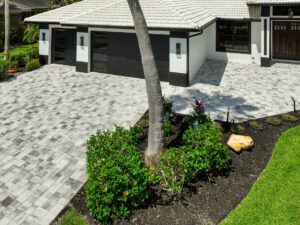 concrete pavers driveway by accurate pavers in bonita springs fl
