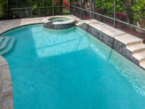 pool deck by accurate pavers