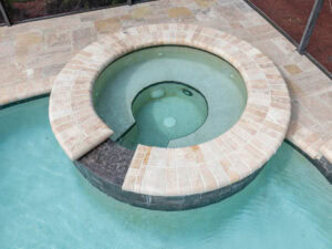 pool deck by accurate pavers