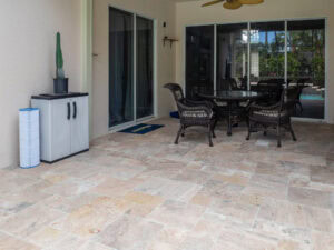paved patio