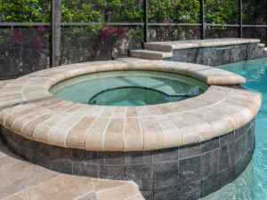 pool deck by accurate pavers