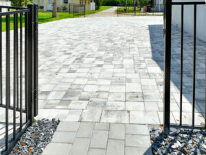 paved driveway