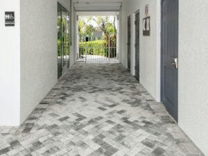 paved common areas
