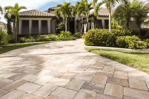 mega stone driveway