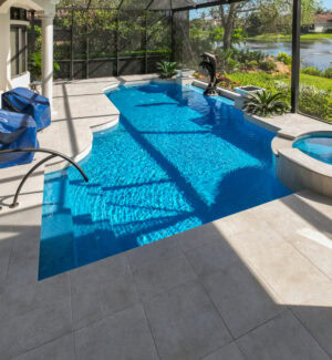 pool deck by accurate pavers