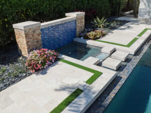 pool deck