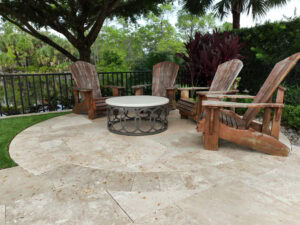 outside living area
