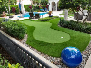 mini golf court