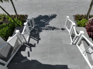 home entrance stairs