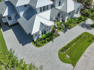 porcelain tile driveway