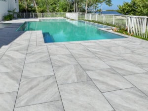 porcelain pool deck