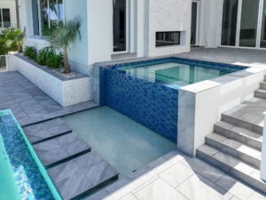 porcelain pool deck