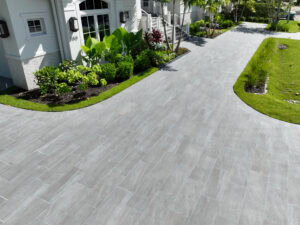 porcelain driveway