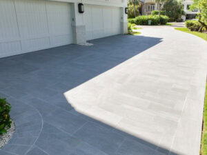driveway by accurate pavers