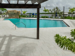 pool deck pergola