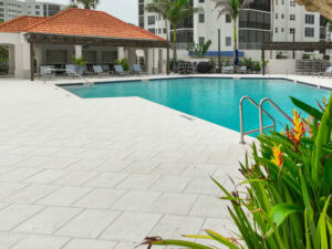 pool deck