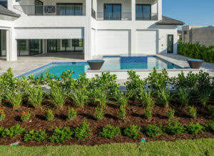 paved pool deck