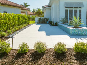 porcelain walkway