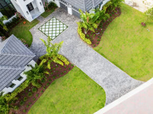 driveway birds eye view