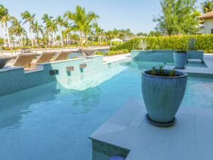pool deck remodel by accurate pavers