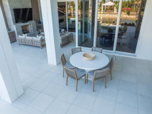 outdoor pool deck by accurate pavers