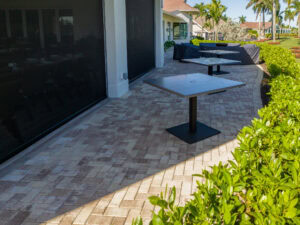 paved common areas by accurate pavers