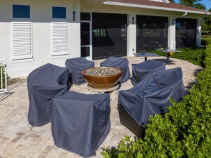 fire pit area