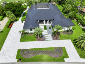 paved driveway private residence by accurate pavers