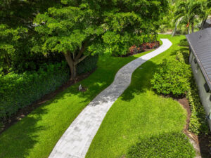 paved walkway