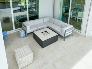 paved pool deck