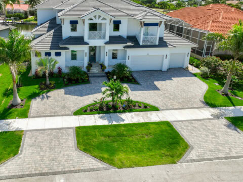 paved driveway installation in marco island by accurate pavers