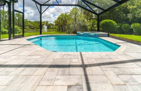 pool deck