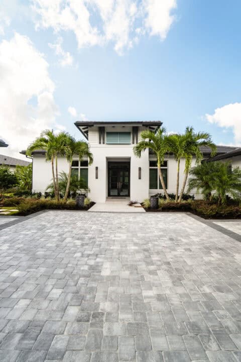 naples home driveway