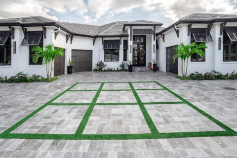 paved driveway in estero