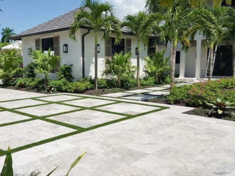 residential paved driveway