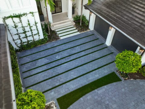 paved driveway