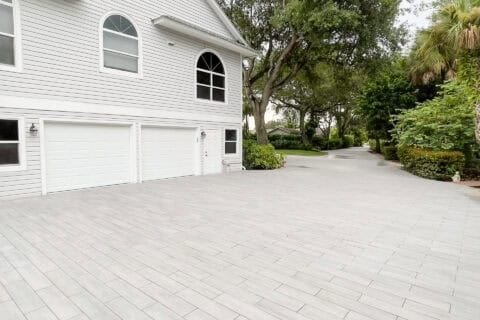 paved driveway