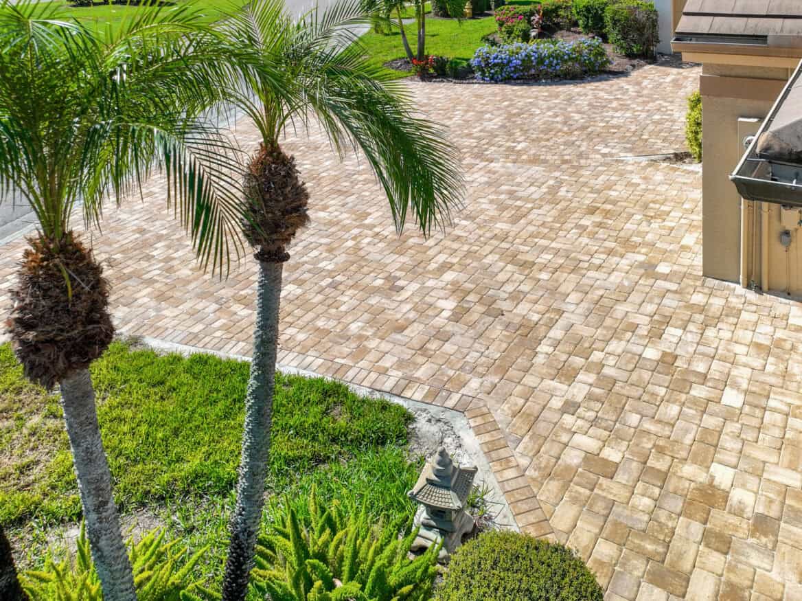 8 Paver Molds - Make Hundreds Of Opus Romano Pattern Thick Driveway Pavers - Fast USA Ship By Olde World Stone