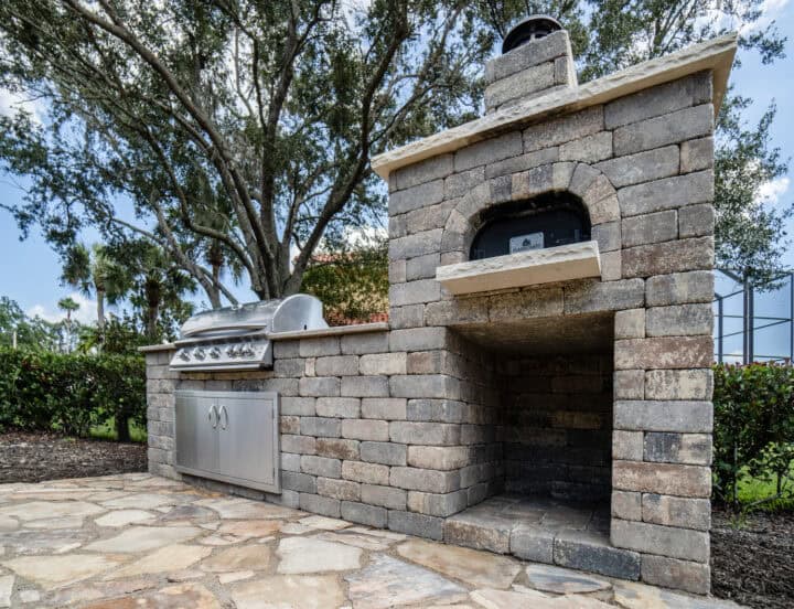 accurate pavers custom outdoor cooking solutions
