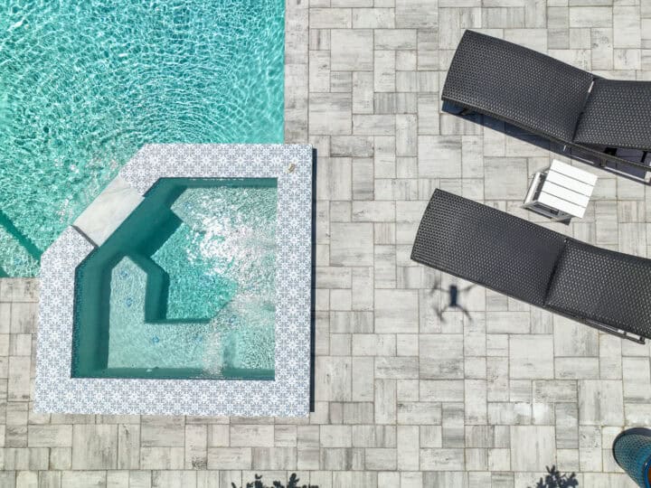 pool deck paver details