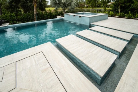 pool deck